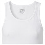 LIVERGY Men's Classic White Ribbed Tank Top Undershirt