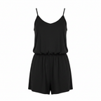 Esmara Women's Black Sleeveless Jersey Romper