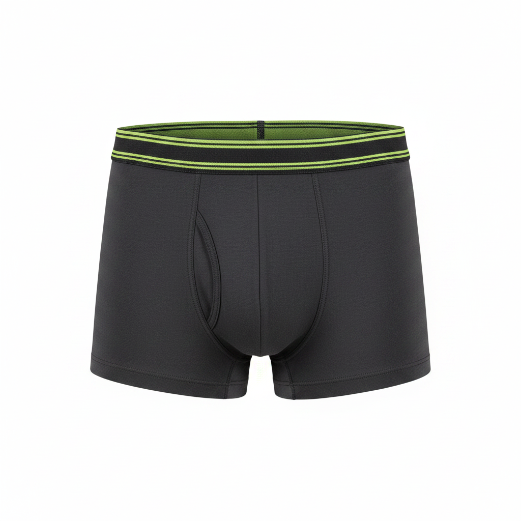 Livergy Men's Cotton Boxer Shorts - Black