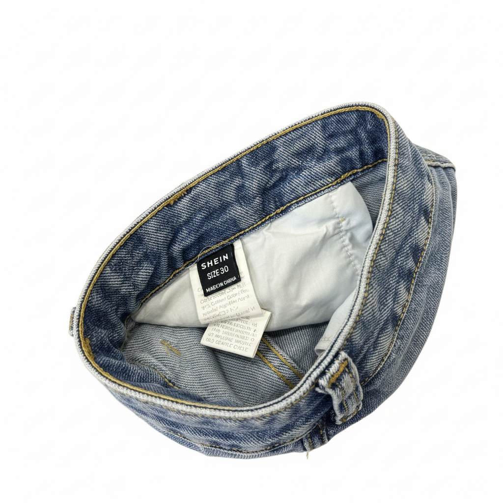 Women's Light Wash Wide-Leg Denim Jeans