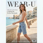 esmara Light Blue Washed Cuffed Denim Shorts