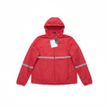 Crivit Women's Reflective Running Windbreaker Jacket - Red