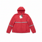 Crivit Women's Reflective Running Windbreaker Jacket - Red