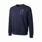 Livergy Men's Navy Blue Earth Definition Graphic Sweatshirt