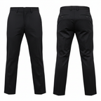Uniqlo Men's Black Slim Fit Cotton Chino Trousers