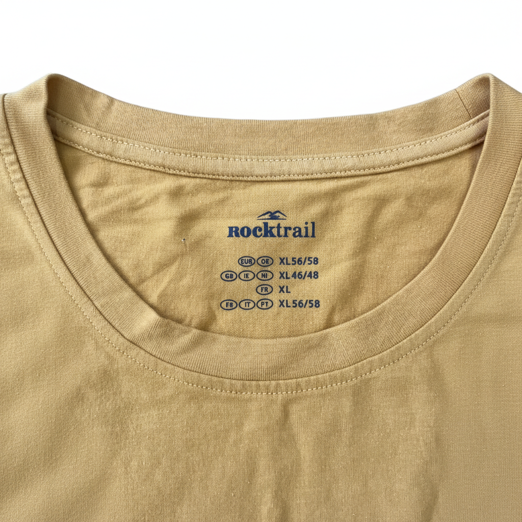Men's Mustard Yellow Graphic Print Cotton T-Shirt