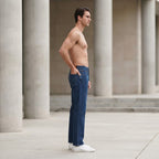 Levi's Deep Indigo Blue Levi's 501 Straight Leg Button Fly J