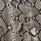 H&M Women's Grey Snakeskin Print Button-Down Blouse