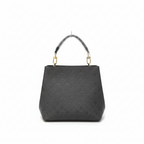 LOUIS VUITTON Women's Black Embossed Drawstring Bucket Bag