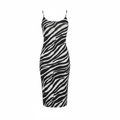 Esmara Women's Zebra Print Knitted Midi Dress