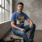 Ben Sherman Periwinkle Blue Graphic Tee - Carnaby Sessions T