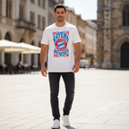 Adidas Bayern München Men's Graphic T-Shirt - White