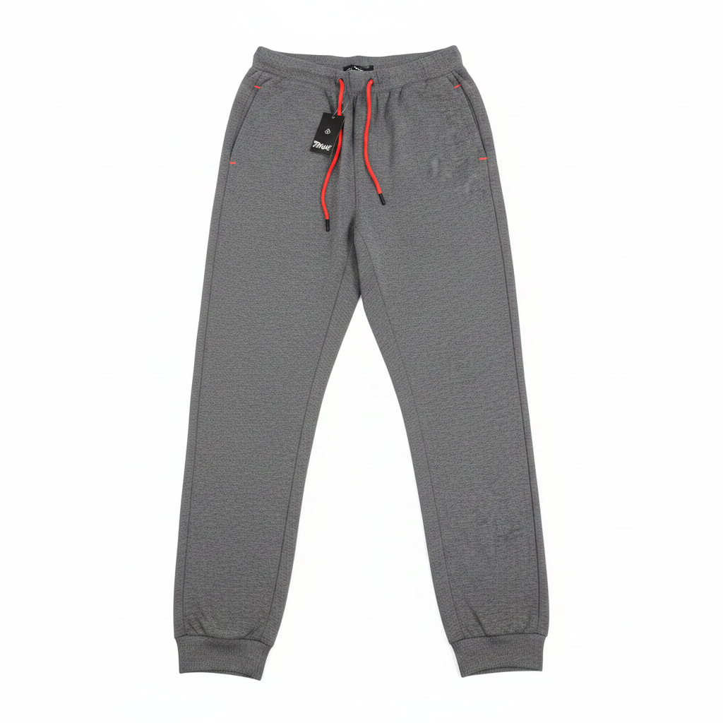 Crivit Men's Grey Cotton Jogger Sweatpants