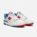 New Balance 550 White Blue Red Sneakers