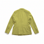 PRINCIPLES Women's Lime Green Tailored Single-Button Blazer