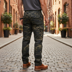 Men's XXIII Camouflage Cargo Pants - Green Camo