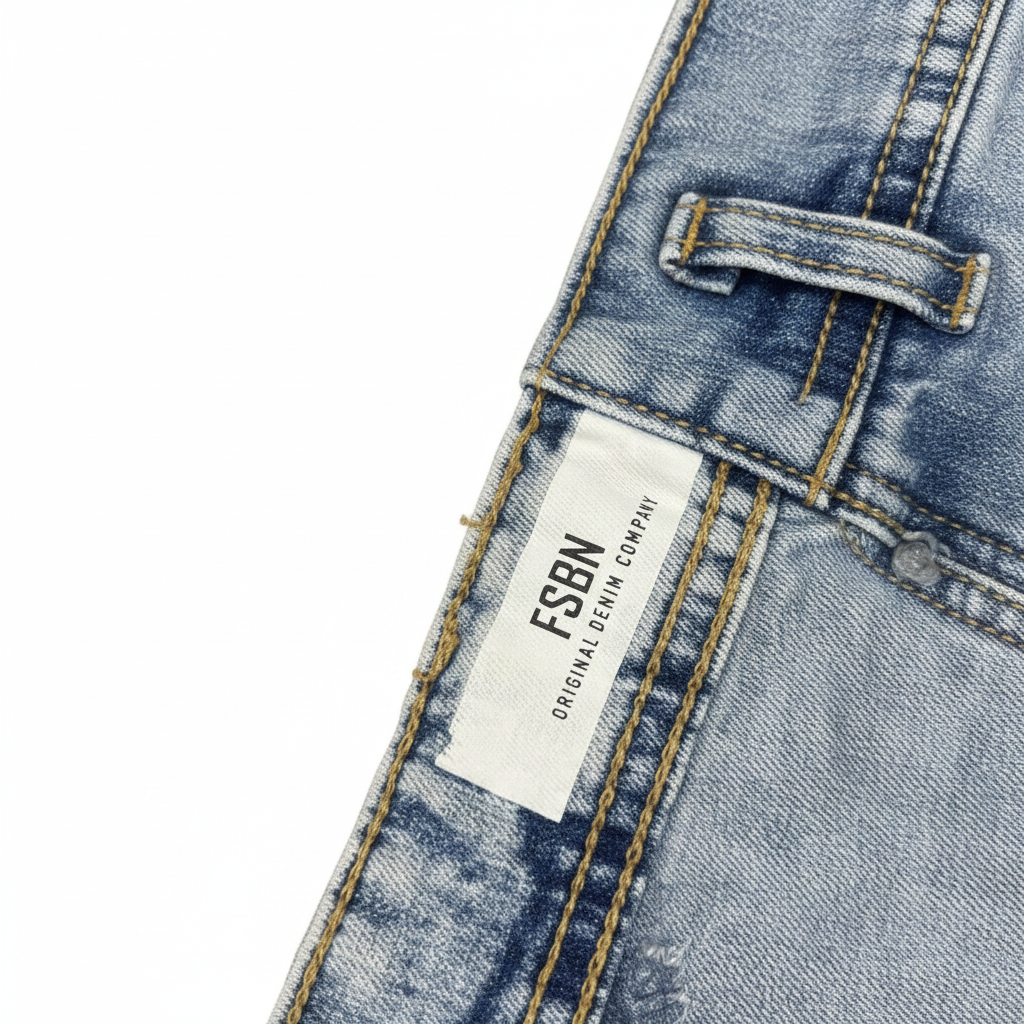 Women's Light Blue Distressed Acid Wash Slim-Fit Jeans
