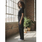 represent Black Relaxed Cargo Trousers with White Contrast S