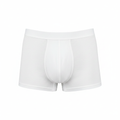 LIVERGY Men's White Cotton Boxer Underwear