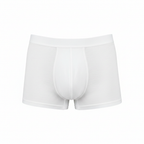 LIVERGY Men's White Cotton Boxer Underwear