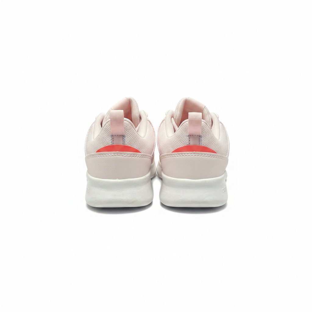 Adidas Adidas Light Pink Mesh Lace-Up Sneakers