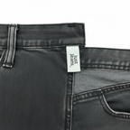 Women's Faded Dark Grey Slim Fit Denim Jeans