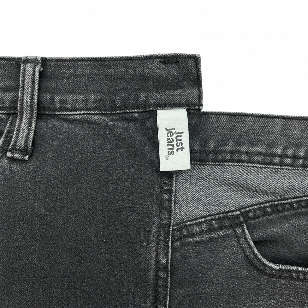 Women's Faded Dark Grey Slim Fit Denim Jeans