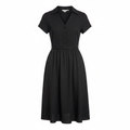 Esmara Women's Black Linen Tunica V-Neck Dress
