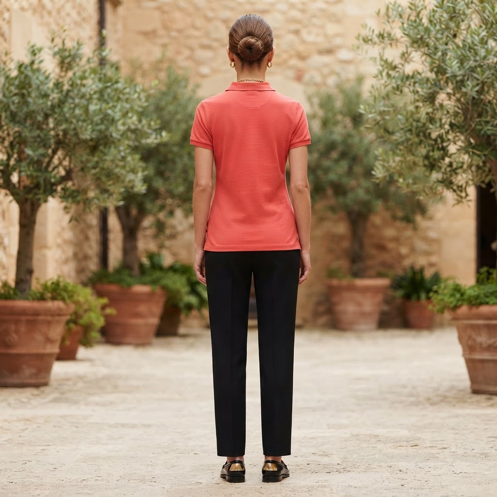 Burberrys Women's Coral coral Linen Button-Down Shirt