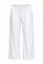 Pull&Bear White Wide-Leg Relaxed Lounge Pants XL