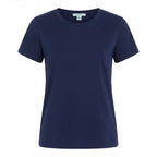 KOOKAÏ Navy Blue Short Sleeve Crew Neck Cotton Jersey T-Shir