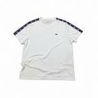 Lacoste Men's White Regular Fit Logo T-Shirt - 3XL