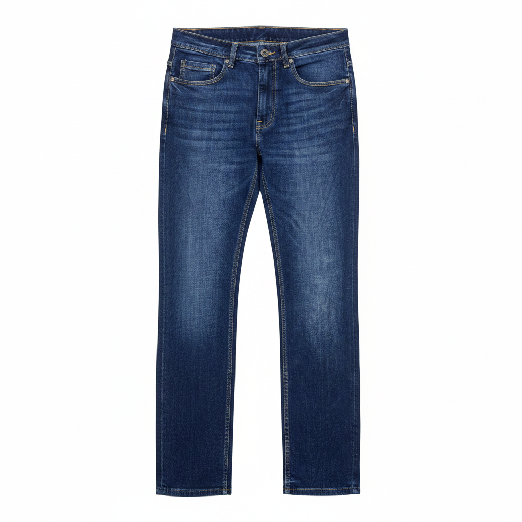 Livergy Men's Blue Straight Fit Denim Jeans