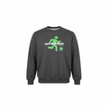 Active August 2024 Charcoal Grey Graphic Sweatshirt