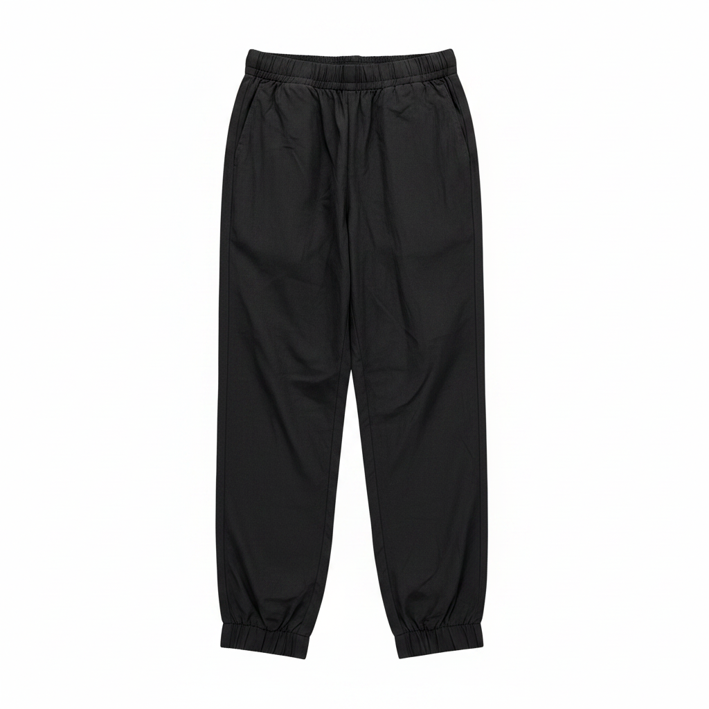 By Very Women's Black Cotton Twill Cargo Joggers