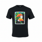 PB Clothing Youth 12 Black Toucan Graphic T-Shirt