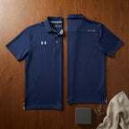 Under Armour Royal Navy Blue Loose Fit Performance Polo Shir