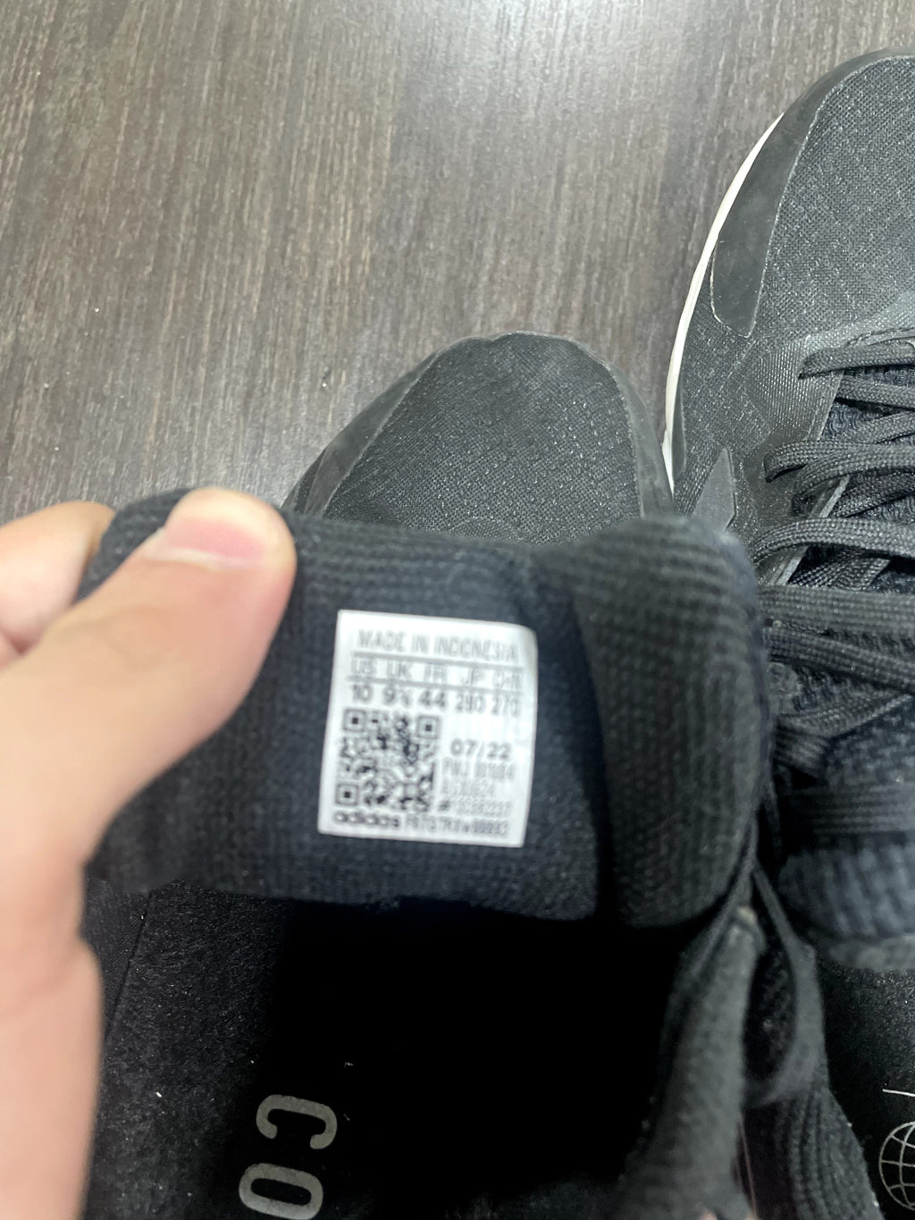 adidas Adidas COLD.RDY Black Running Sneakers