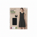 Esmara Women's Black Linen Sleeveless V-Neck Dress