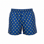 Esmara x Lidl Women's Blue Logo Print Shorts Set - Size M