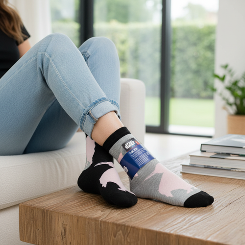 Disney Star Wars Women's 2-Pack Cotton Rich Socks