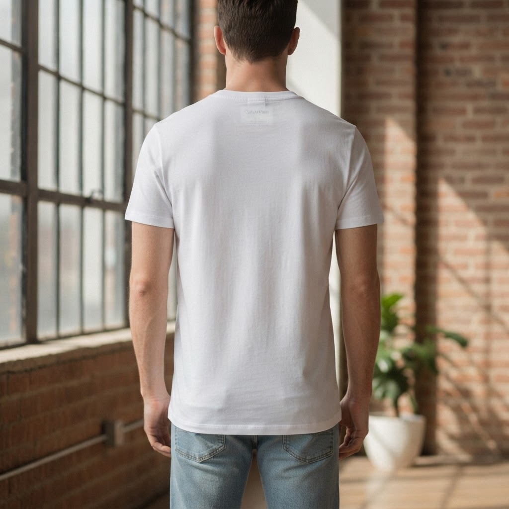 Calvin Klein Calvin Klein Bright White Crew Neck Regular Fit