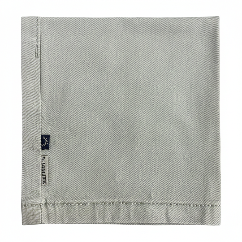 mayoral Kids Sage Green Cotton Drawstring Shorts