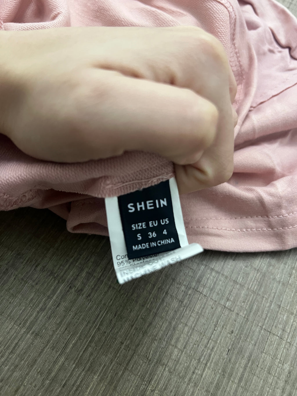 SHEIN Dusty Rose Boxy Crop Top and Ruched Shorts Co-ord Set