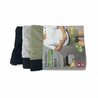 Livergy Men's Cotton Boxer Shorts in Olive Green