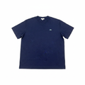 Lacoste Men's Navy Flecked Cotton T-Shirt - US 4XL