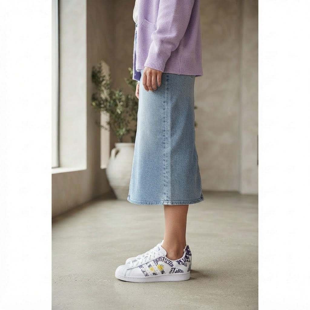 adidas Adidas Women's White Shell-Toe Sneakers