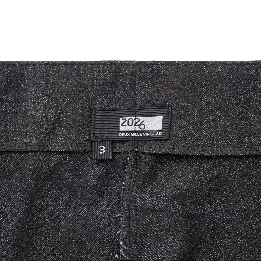 Women's Charcoal Grey High-Waisted Tailodark grey Trousers