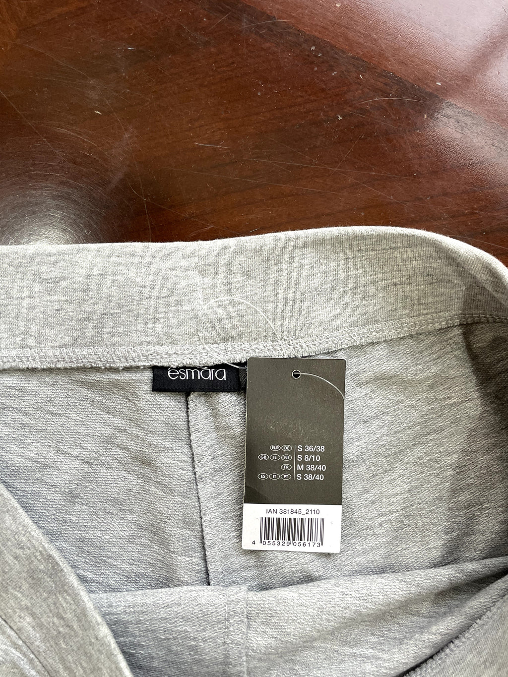 Heather Grey Drawstring Lounge Shorts