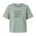 Target Sage Green Boxy Graphic T-Shirt - Good Night Club